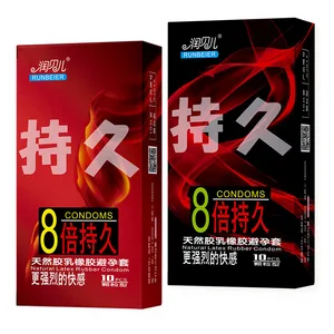 Ultra -empfindliches Kondom mit Keuchenpfedeldesign 10 Pces Schmiermittel konservatives natürliches Gefühl Sicherheitssicherheit Zubehör des Sex 10 Hauptverkaufskondombier - №8