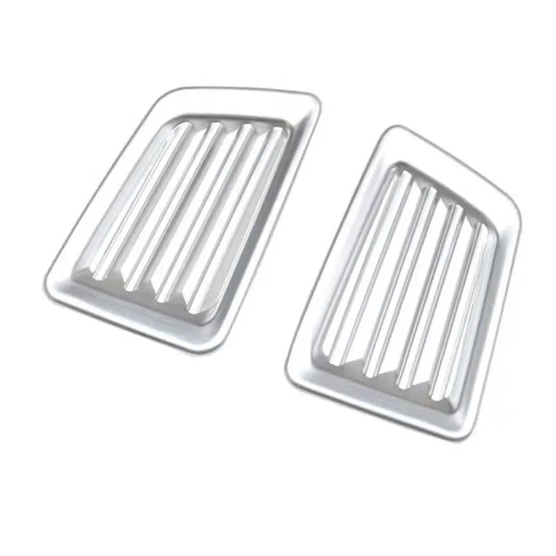 Chrome Central Air Conditioning Dashboard Vent Decoration Cover For Ford Ranger Everest Endeavor 2015 2016 2017 2018 2019 2020