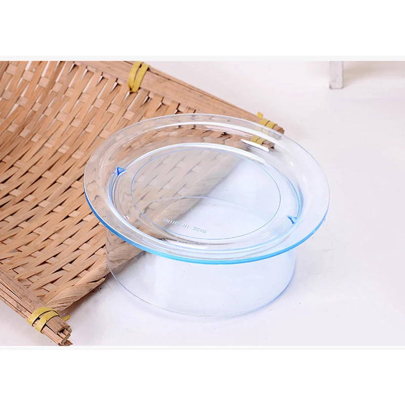 Clear Hamster Food Bowl Small Pet Hamster Squirrel Rabbit Feeder Water Food Bowl Cage Hamster Accessories Pet Supplies