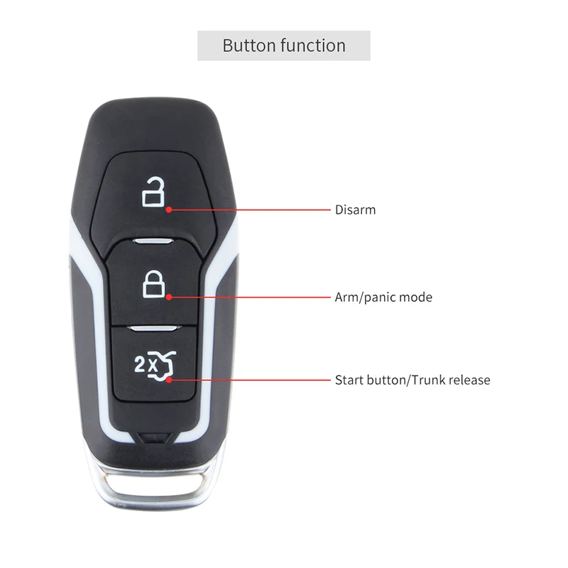 EASYGUARD Plug And Play CANBUS Kit for Ford Edge,F-150, Ranger,Escape Push Start Button Remote Start Lock Unlock Automatically