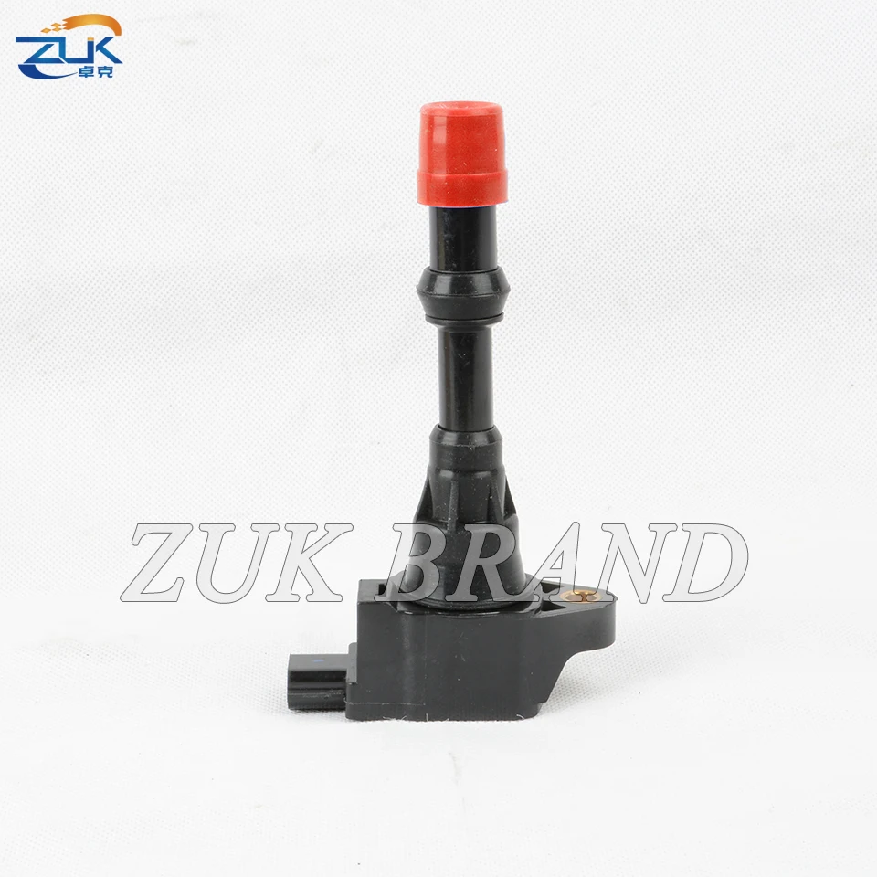 ZUK 4PCS Front Ignition Coil Spark Candle For HONDA CITY 2007-2008 FIT Sedan 2003-2006 GD6 JAZZ 2005-2008 GD1 1.3L 30520-PWA-003