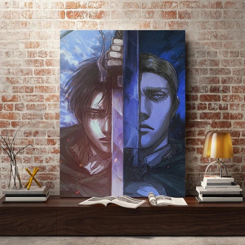 

Levi Ackerman Posters Wall Art Pictures Decorative Canvas Paintings Decoration Living Room Home Decor
