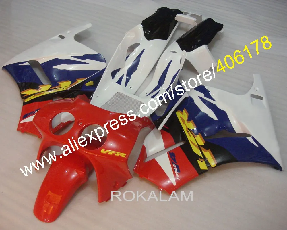 For Honda VFR400R NC30 VFR 400R VFR400 R 88 89 90 91 92 1988 1989 1990 1991 1992 Multicolor Bodywork Fairings Kit