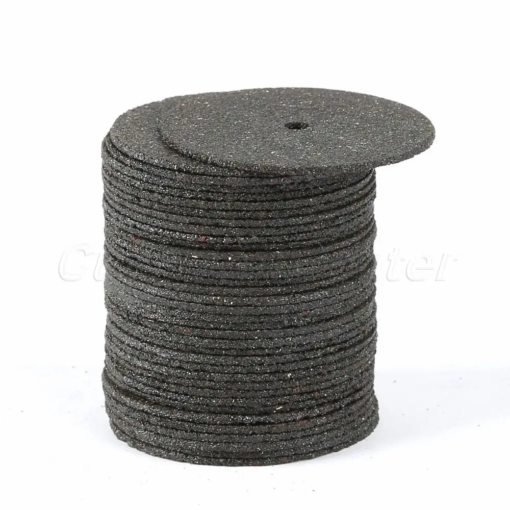 

36pcs/1set Black Discs Dremel Rotary Tool Cut Off Wheels plate Disc 24mm Reinforced 0.6mm thick cut metal/plastic Abrasive Pad