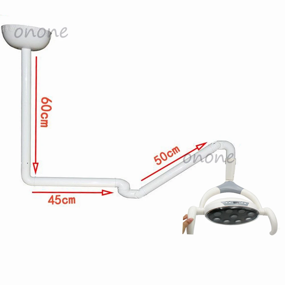 

Dental Ceiling mounted lamp with Sensor Oral Light Lamp for Dental Unit Chair implant surgery 9LEDS lamp shadeless 28 W