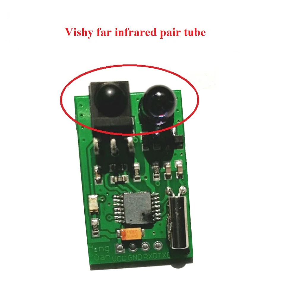 IR IRDA Far Infrared to TTL Converter, Carrier Frequency 38kHz Far Infrared Communication Module Adapter