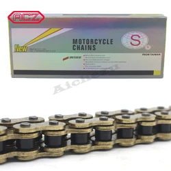 Universal Motorcycle Chain 520 525 530 120L (NO O-RING&X-RING) for Honda Suzuki Yamaha KAWASAKI DUCATI BMW CAGIVA APRLIA