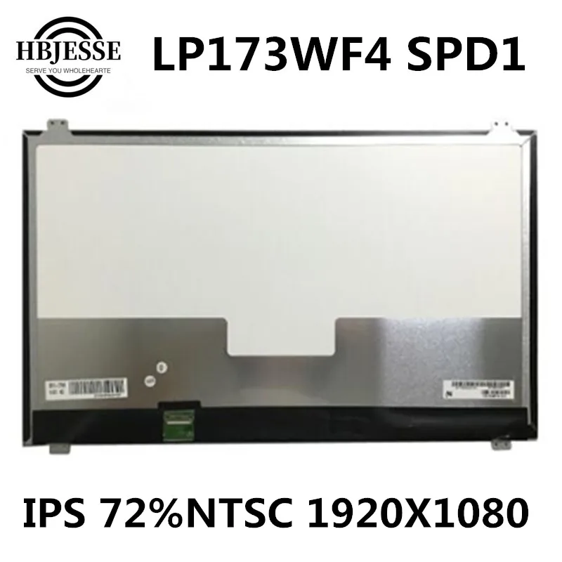 

Original 17.3 inch IPS 72%NTSC LCD LED screen Exactly model LP173WF4 SPD1 FHD 1920*1080 30PINS Matte