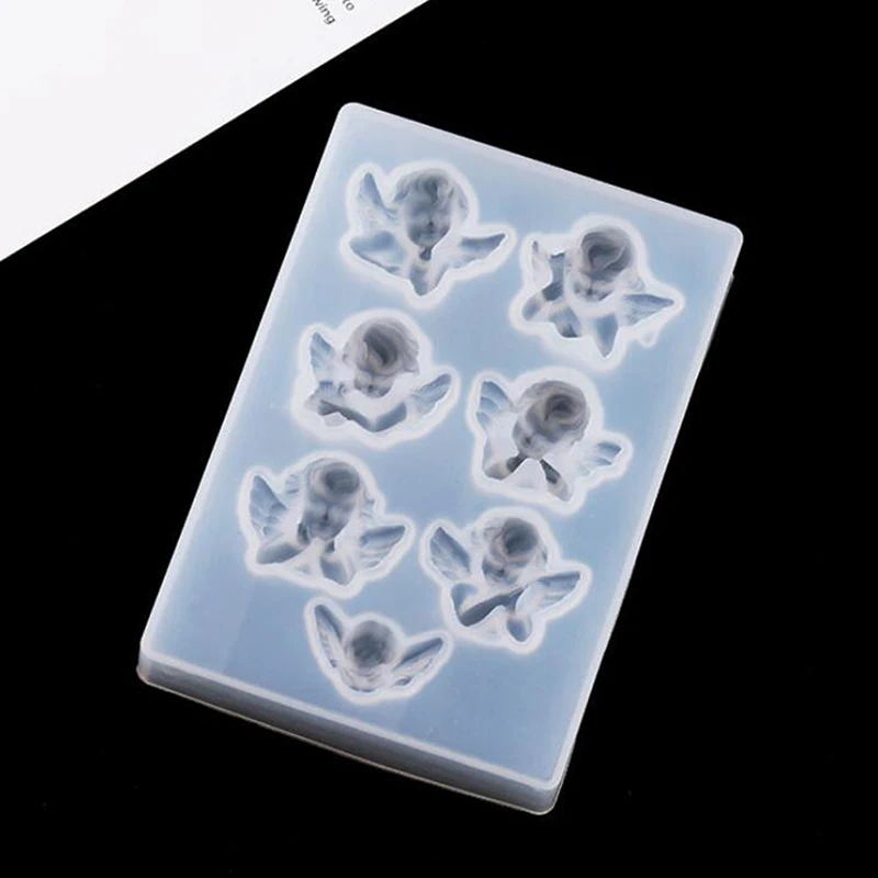 

1 x High Quality Little Angel Silicone Resin Mold DIY Clay UV Epoxy Jewelry Making Decor Craft