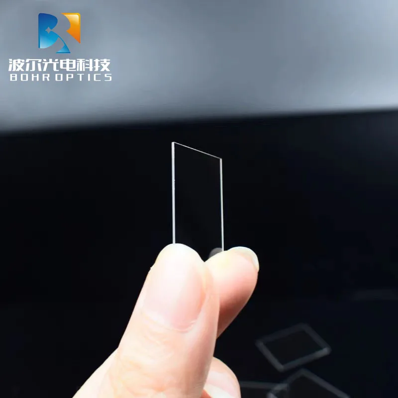 5pcs Square Ultraviolet Quartz Plate Fused Silica Material High Light Transmission Quartz Glass Square Plate