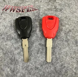 Motocykl czarny/czerwony klucz pusty Uncut Blade Keys dla Ducati Monster 696 796 795 899 959 1098 1199 1299 Multistrada MTS950