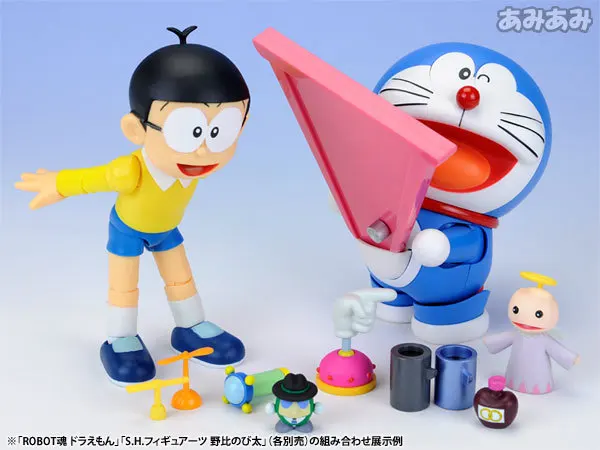 

Doraemon Nobita Nobi Shizuka Minamoto Takeshi Gouda Suneo Honekawa Dorami Action Figure Toys Blue Cat Dolls Birthday Gifts Model