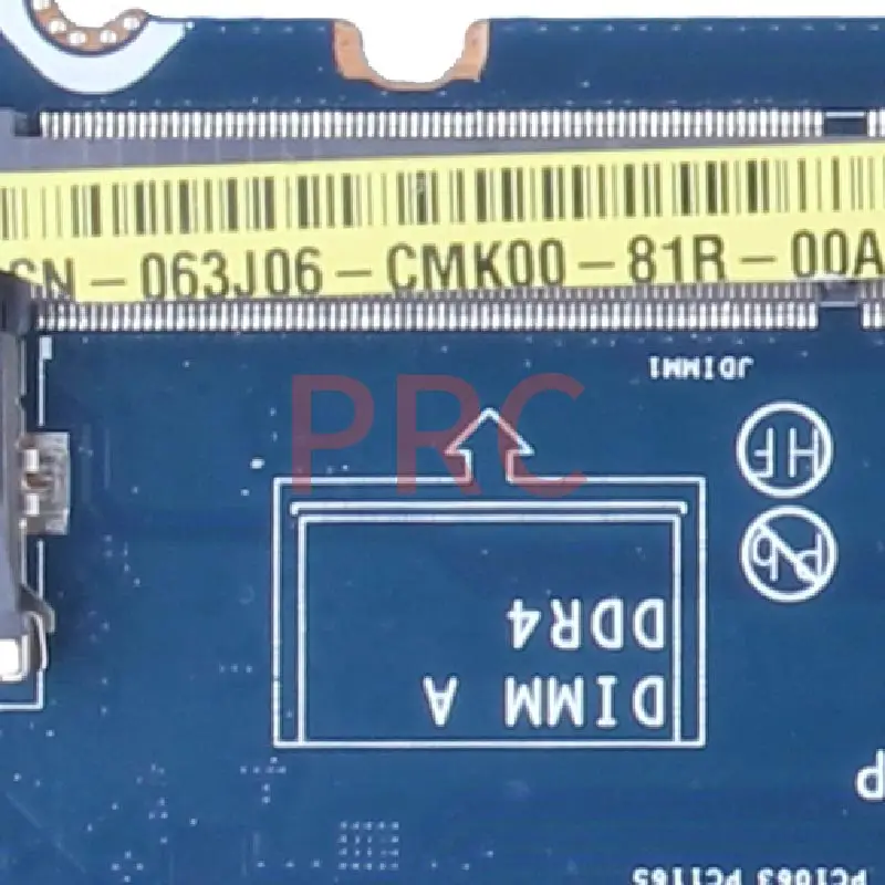 Imagem -05 - para Dell Latitude E7480 7480 I37100u Placa-mãe Portátil Cn063j06 063j06 63j06 Caz20 La-e132p Sr343 Ddr4 Notebook Mainboard