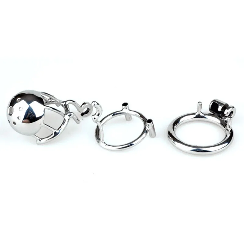 BLACKOUT New Arrival 316 Stainless Steel Male PA Chastity Device Penis Ring Cock Cage Adult Sex Toys Kidding Zone \