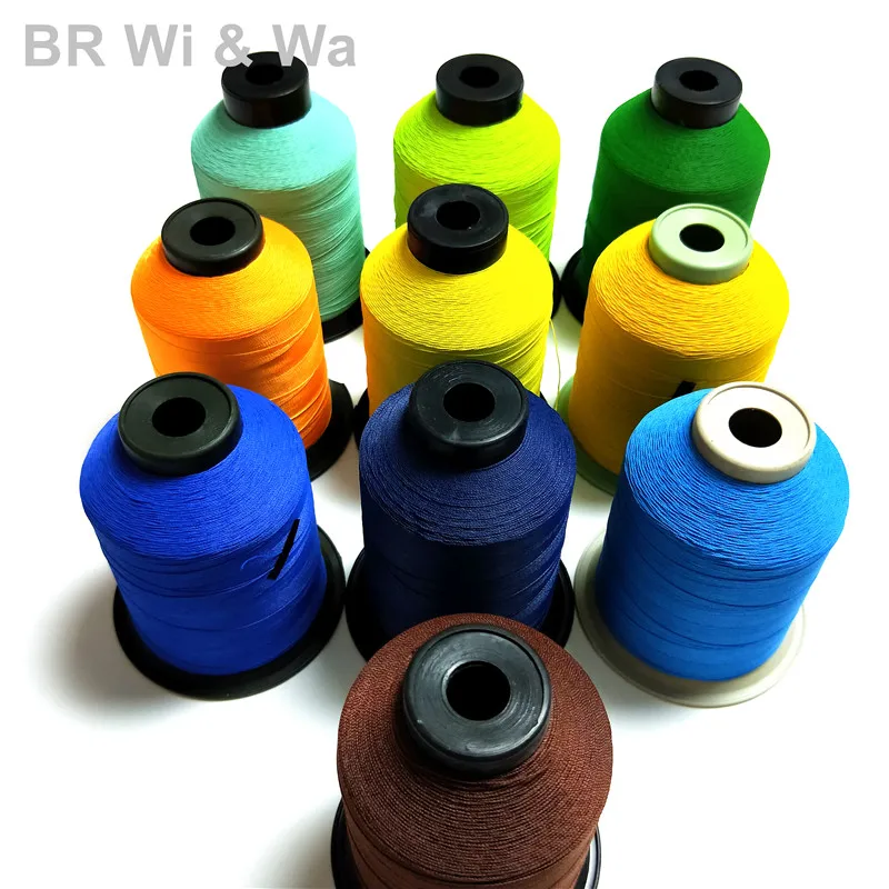 BR Wi & Wa NCP Nylon Thread, 210D Fishing Rod Component, DIY Rod Building Repair, Colorfast Thread, Stay True Thread, 2000m/Spoo