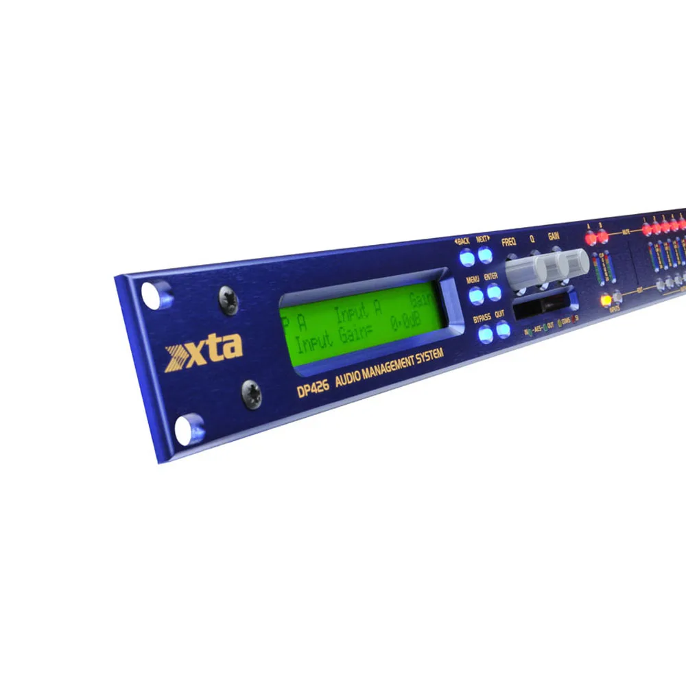 XTA DP426 Digital Audio Processor 2In 6Out Professional DSP Processor, Signal Management For Line Array Speaker