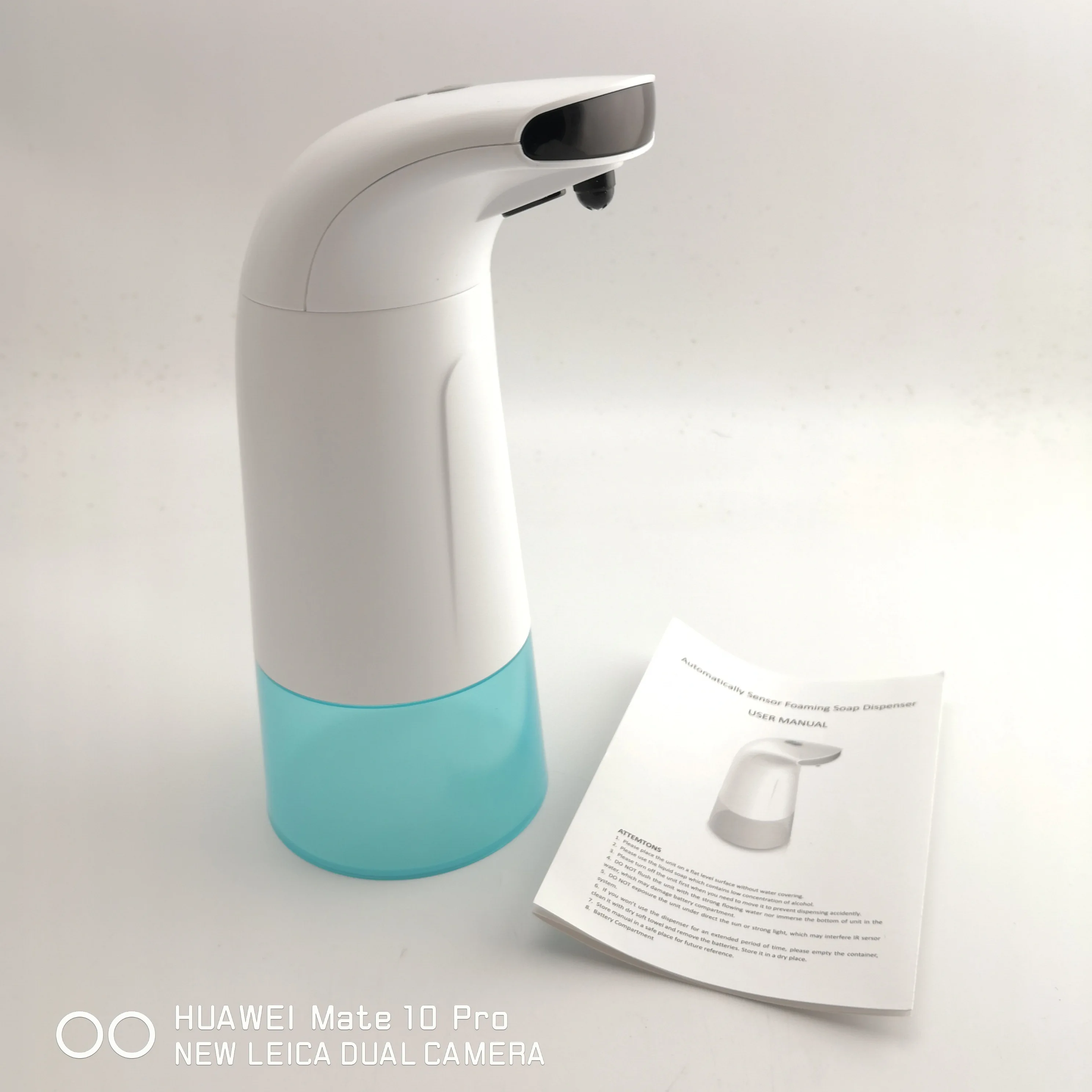 Automatic induction foam hand sanitizer Intelligent sensor soap dispenser handwash basin free press foam bottle