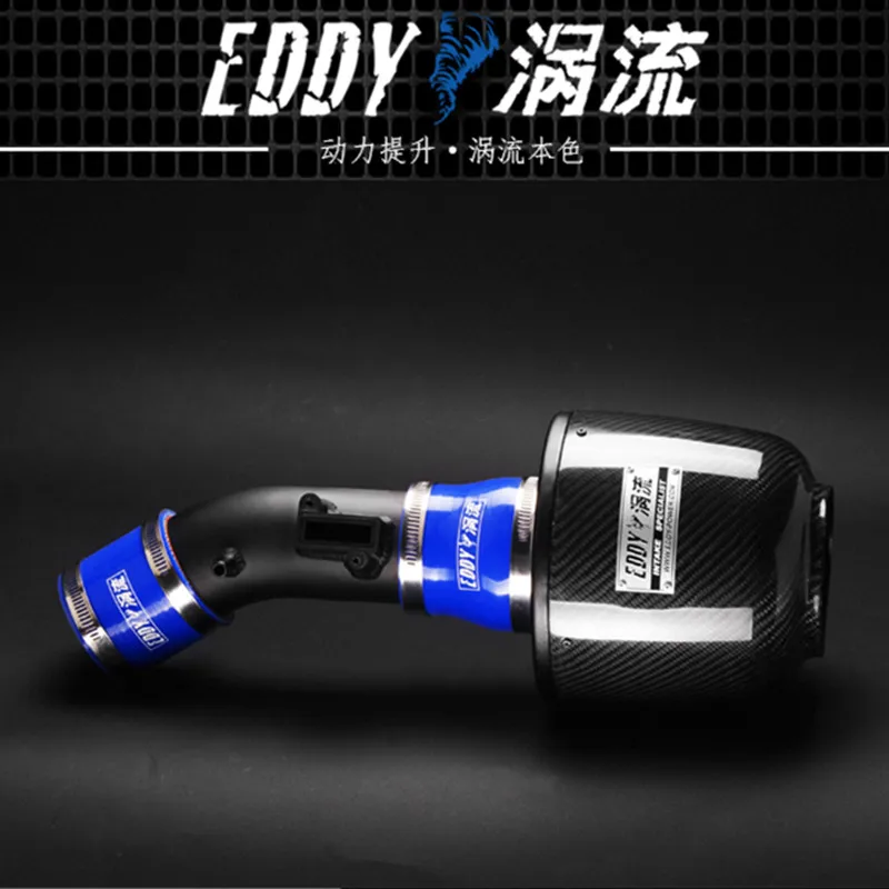 EDDY Intake System Air Intake Pipe & Carbon Fiber Air Filter for NISSAN Sylphy 1.6 / 1.8 2005-2019 Car Engine Parts Accessories