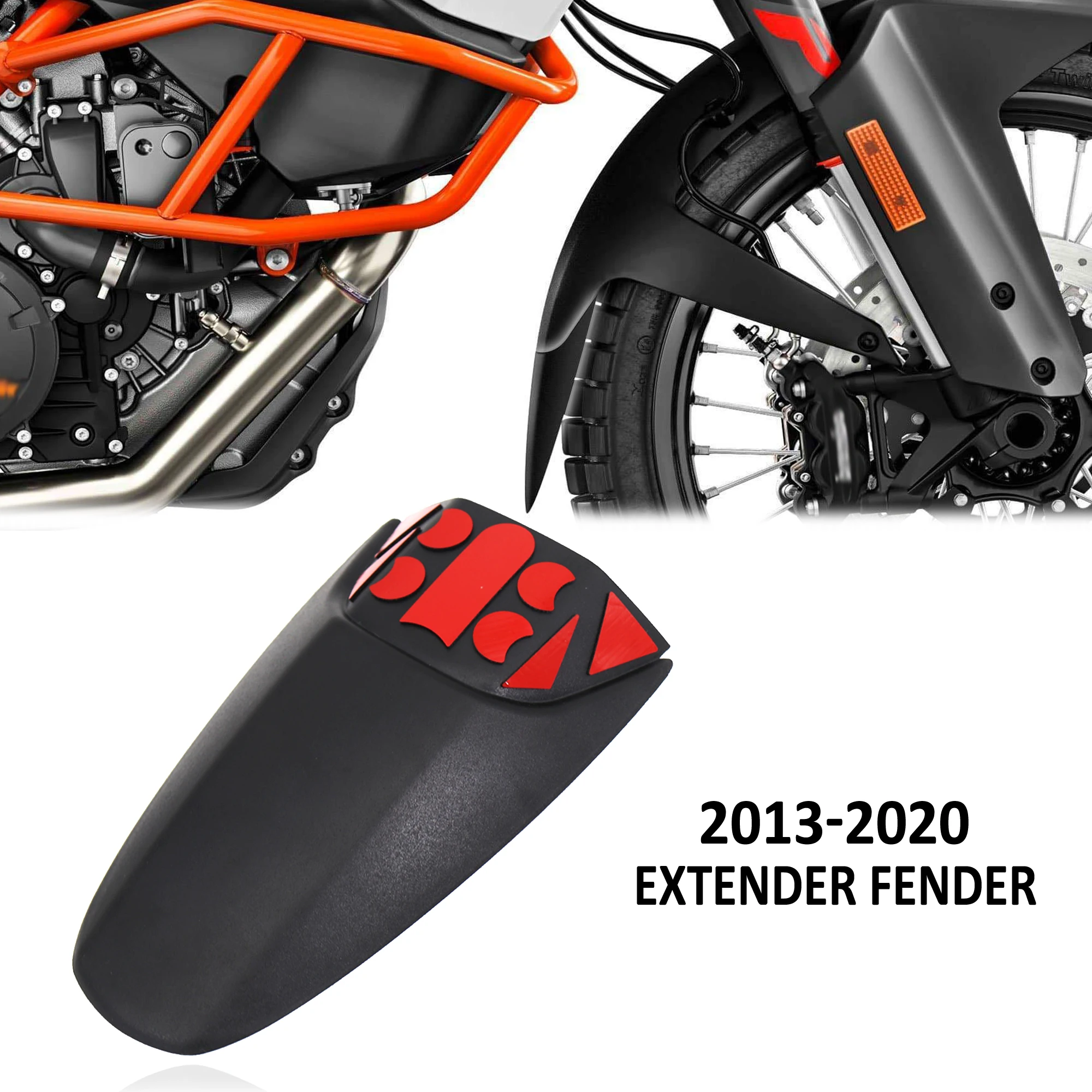 

NEW Motorcycle Rear Extension Fender Mudguard For 1090 1190 Adventure R For 1290 Super Adventure R 2017 2018 2019 2020