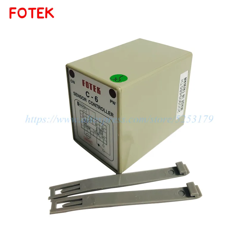 C-6-220V  FOTEK  New  Original Standard Mechatronic Sensor Controller C-6