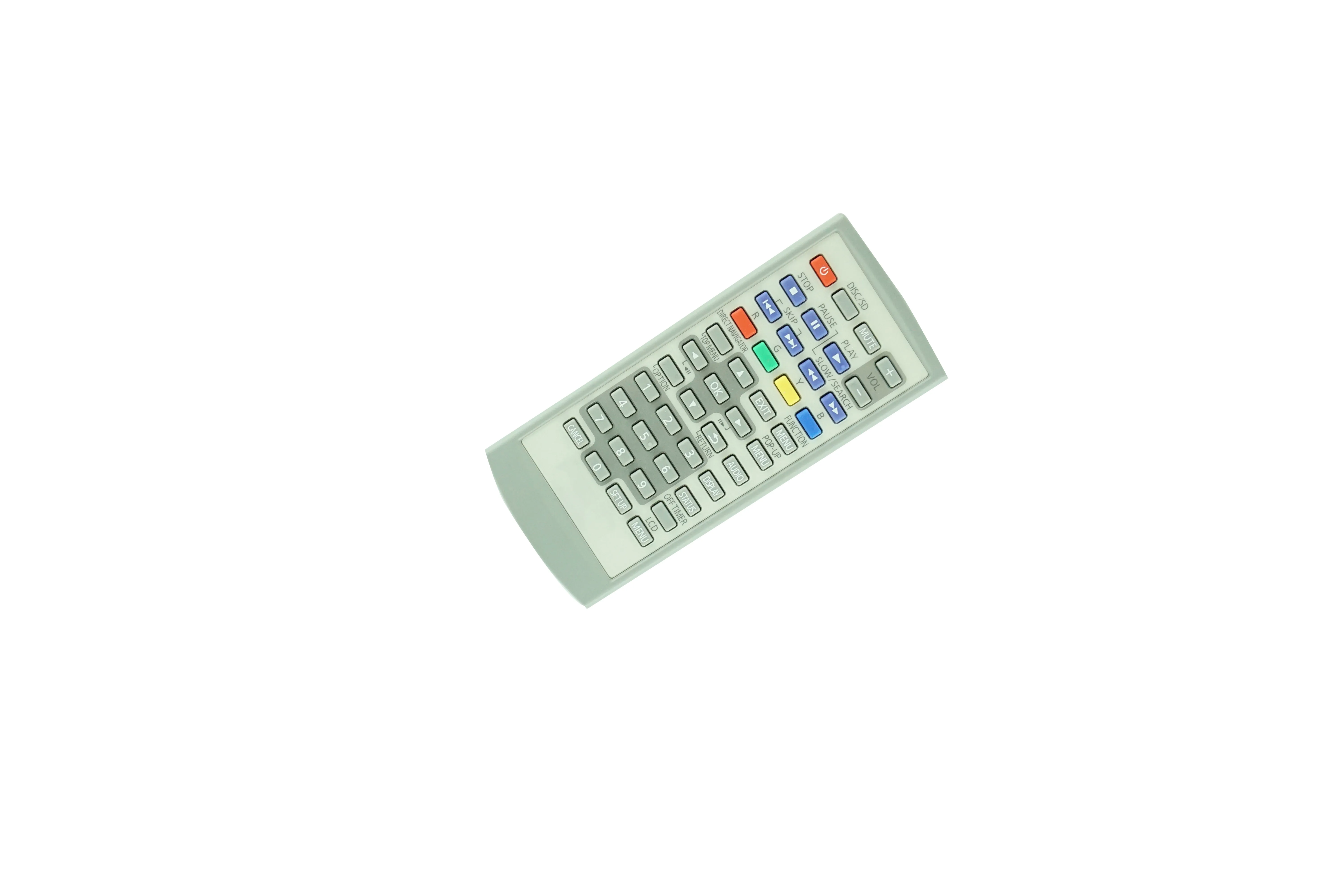 Mando a distancia para Panasonic N2QAHC000019 N2QAHC000012, reproductor de DVD portátil, DVD-LS5EE-S, DVD-LS5, DVD-LV50, DVD-LV50PP, DVD-LV65