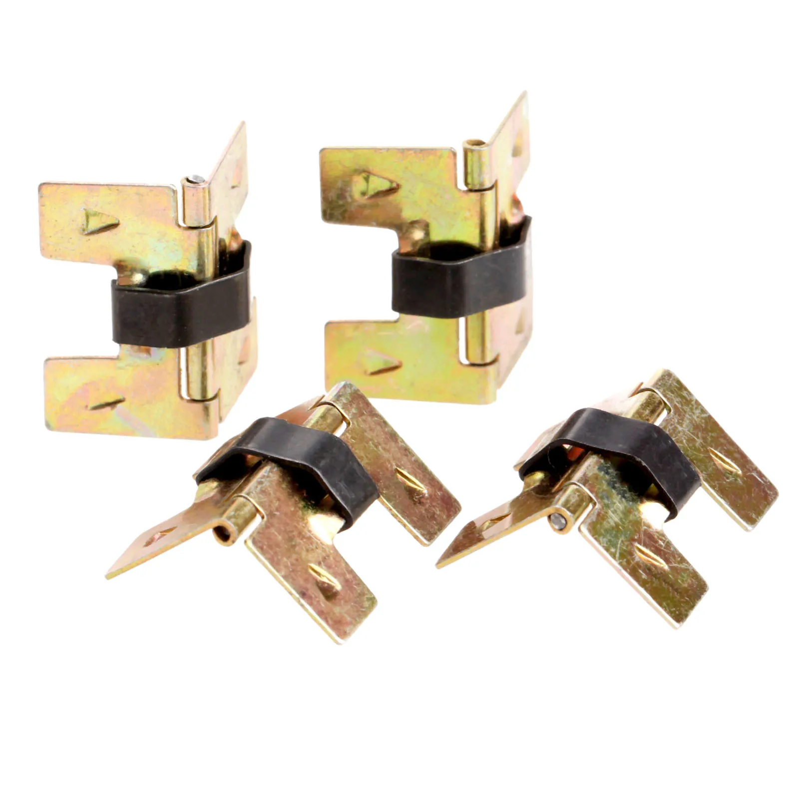 

4Pcs MIni Size Self-Closing Metal Spring Hinges For Jewelry Chest Gift Wooden Box Wine Case