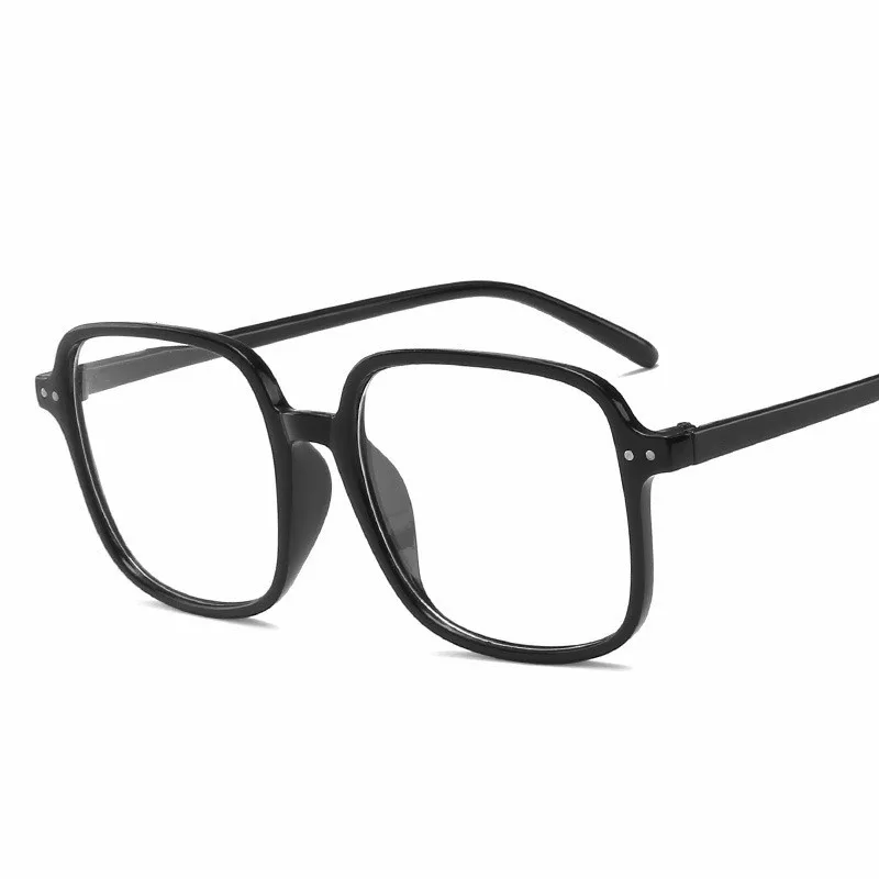 MYT_0315 Anti Blue Light Glasses Women Men Vintage Eyeglass Woman Frame Square Glasses Frame Oversized Big Size Eyeglasses