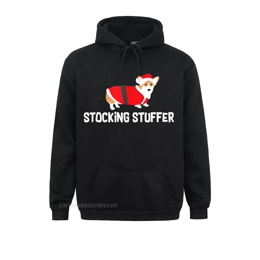 

Christmas Corgi Hoodies Mens Stocking Stuffer Holiday Gift Men Prevailing Hoodies Harajuku Sweatshirts Graphic