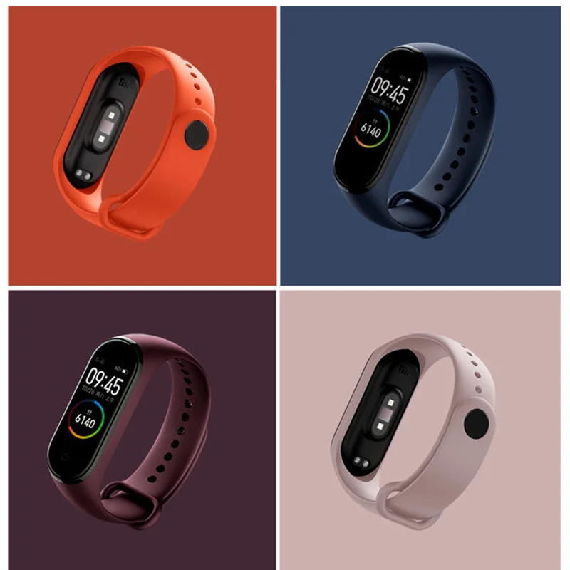 Bracelet Strap for Xiaomi Mi Band 7 6 5 4 3 Sport Strap Watch Silicone Wrist Strap Miband 7 4 3 5 6 Strap