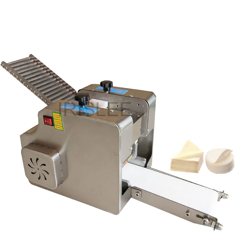 Automatic Momo Empanada Roti Chapati Tortilla Samosa Wonton Dumpling Maker Skin Wrapper Making Machine Price