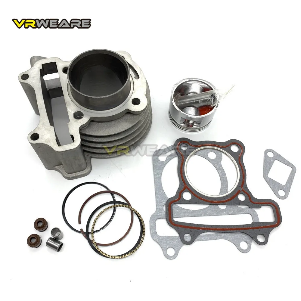 GY6 cylinder Kit 39mm 44mm 47mm Cylinder Piston Ring Set for 4 stroke Scooter Moped  GY6 50 60 80 cm3