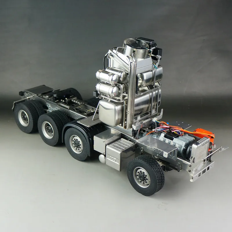 Mini-LKW-Modell Mann 8x8 Massiv metall schwere LKW-Chassis Präzision Boutique Modell auto Spielzeug Sammlung Geschenk