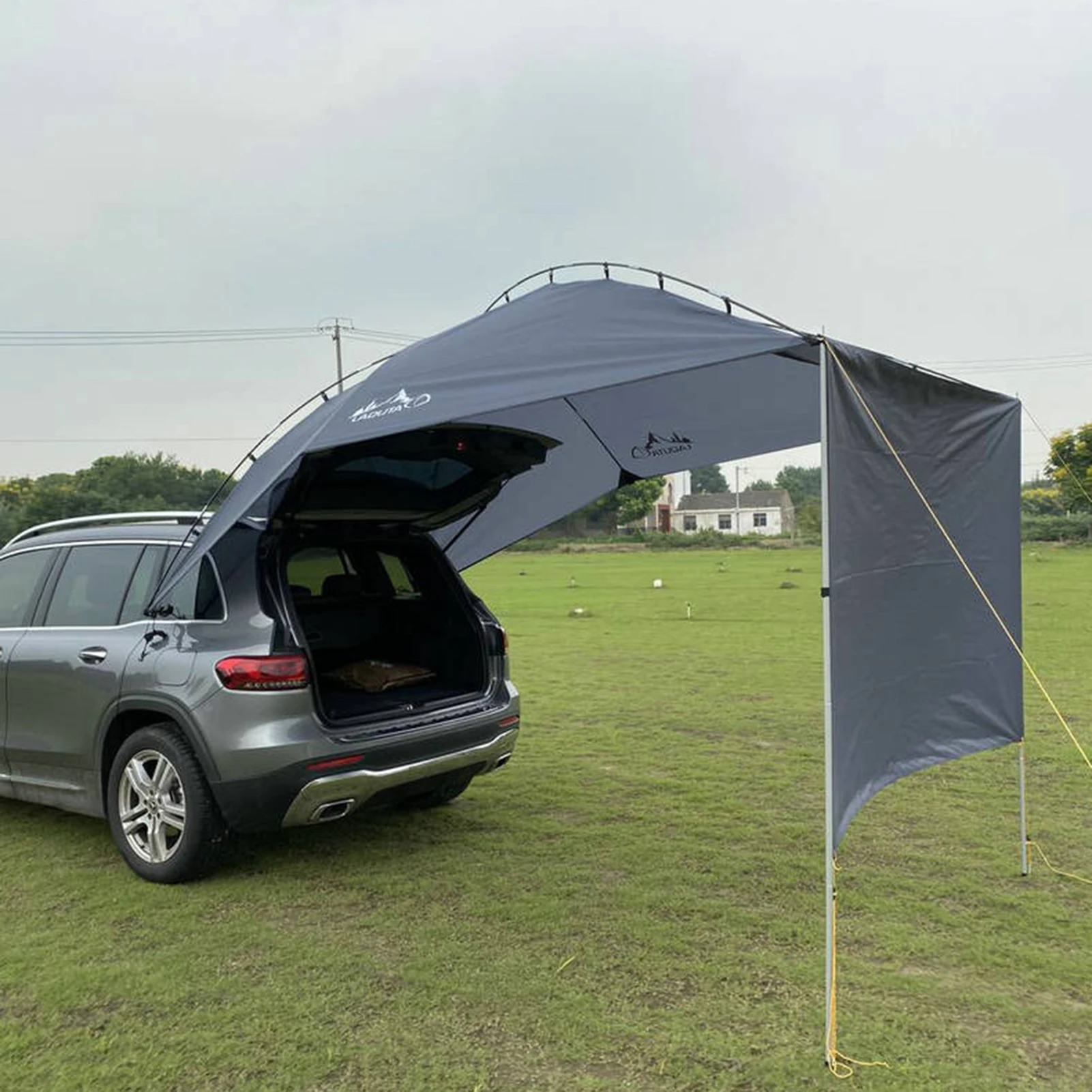 Outdoor Self-driving Barbecue Camping Car Tail Car Side Tent Car Sunshade Car Tail Extension Tent Supplies