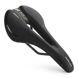 Bicycle Saddle MTB Mountain Road Bike Seat Hollow Gel Soft Comfortable Cycling Cushion Exercise Bike Saddle for Men and Women