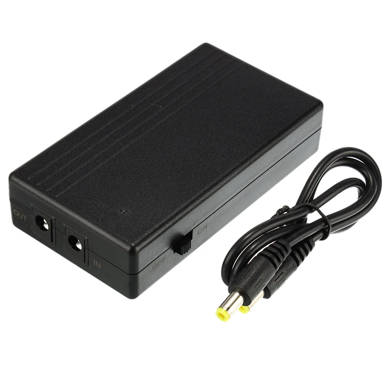 Multipurpose Mini UPS Battery 12V 1A 14.8W Backup Security Standby Power Power Supply Uninterruptible Power Supply Smart