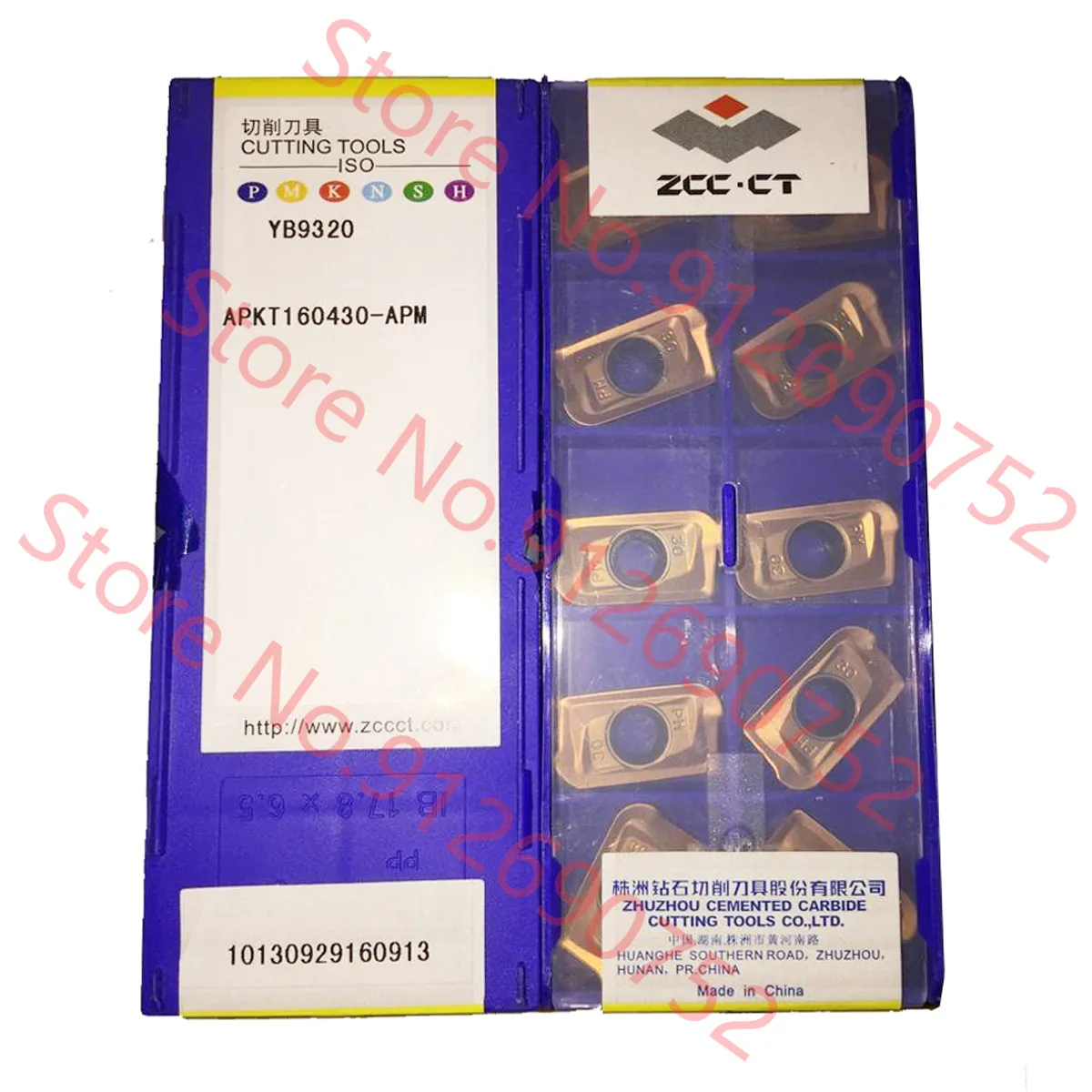 ZCC.CT APKT160408 APKT160412 APKT160416 APKT160420 APKT160424 APKT160430-APM YB9320 Carbide Insert APKT Inserts