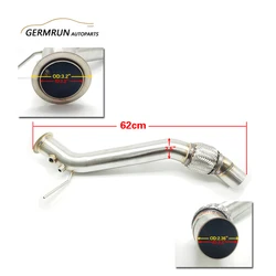 Stainless Steel Downpipe For 2007-2011 BMW 1 Series 116D 118D 120D 123D