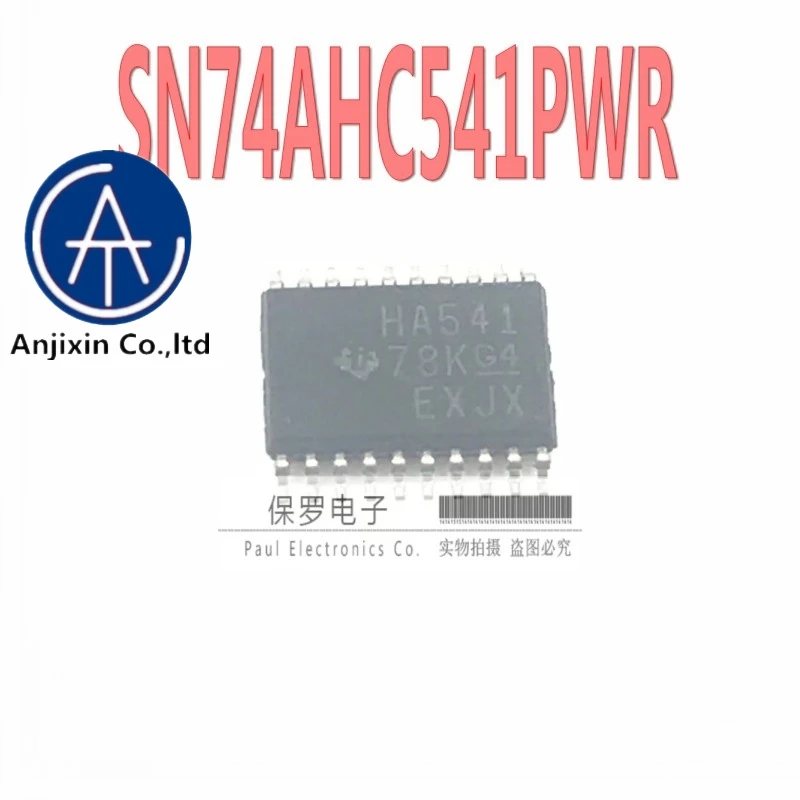 10Pcs 100% เดิมและใหม่ Logic ชิป SN74AHC541PWR ผ้าไหมหน้าจอ HA541 TSSOP-20 Patch Real สต็อก