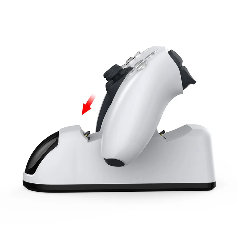 المزدوج تحكم شاحن ل PS5 USB جهاز شحن سريع محطة ث/LED مؤشر ل بلاي ستيشن 5 Dualsense غمبد اكسسوارات