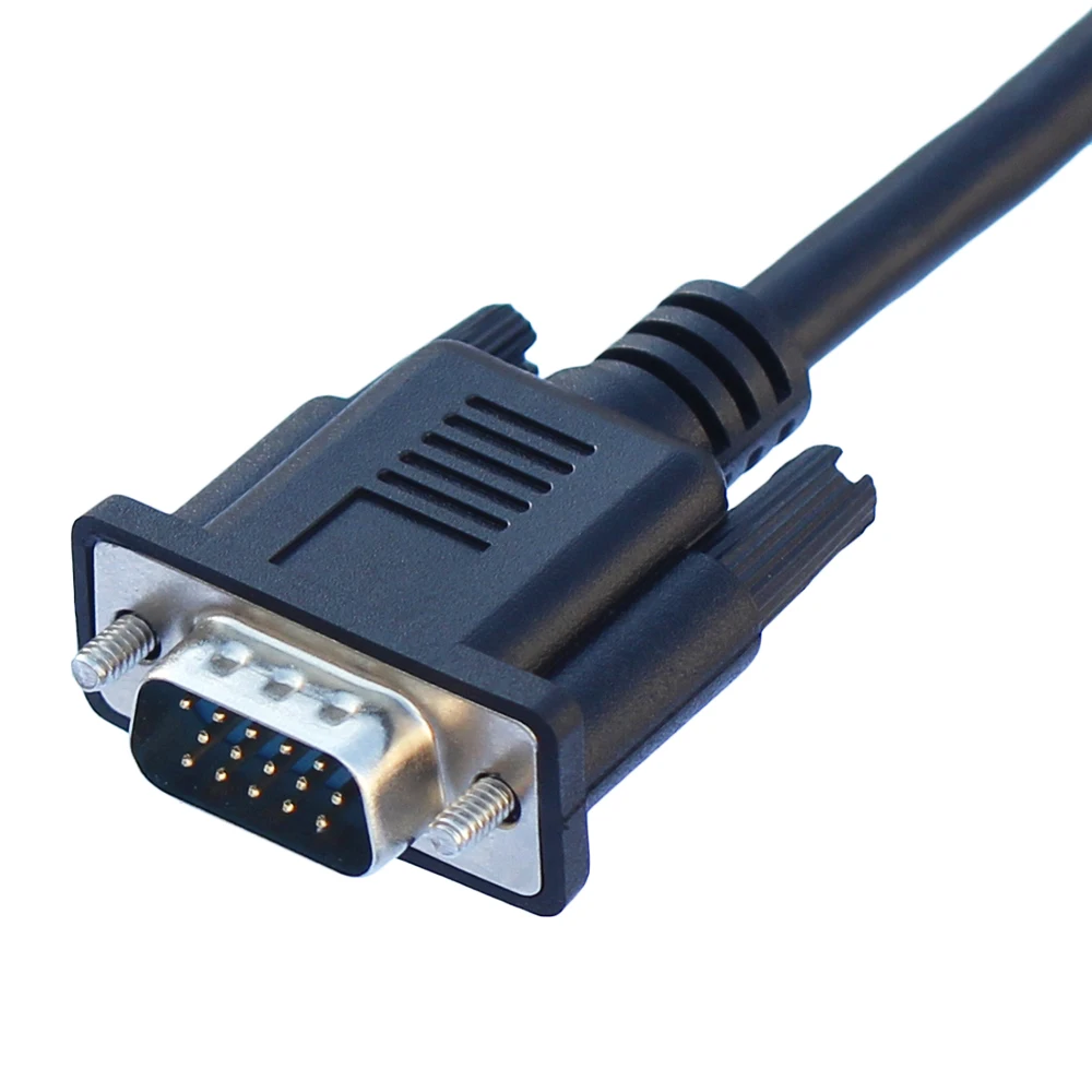 30 cm VGA Short Cable HD Full 15 Pin Male to Male RGB Cables Cord Wire Line Copper Core for PC Computer Monitor Projector