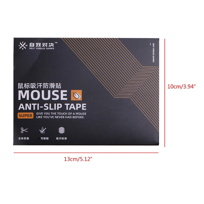 H052 Mouse Anti-Slip Elastics Refined Side Grips for Razer Viper Mouse Superlight Skin Sweat Resistant Pads Without Mouse