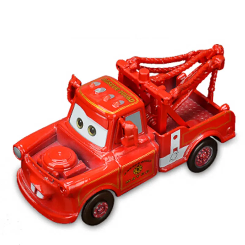 Disney Pixar Car 3 Lightning McQueen Chick Hicks Mater 1:55 Vehicle Metal Alloy Car Toys New Year Christmas Gift for Boys