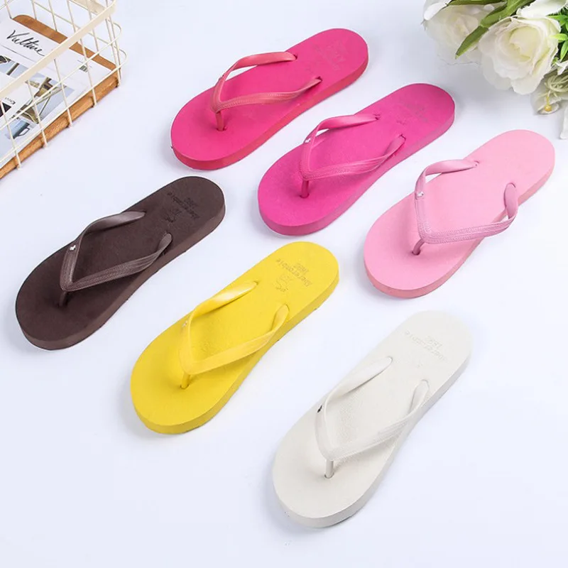 Summer Women Flip Flops Flat Slides Sandals Women White Black Slippers Flip Flops Slippers Summer Women Slippers Slip on Sandals