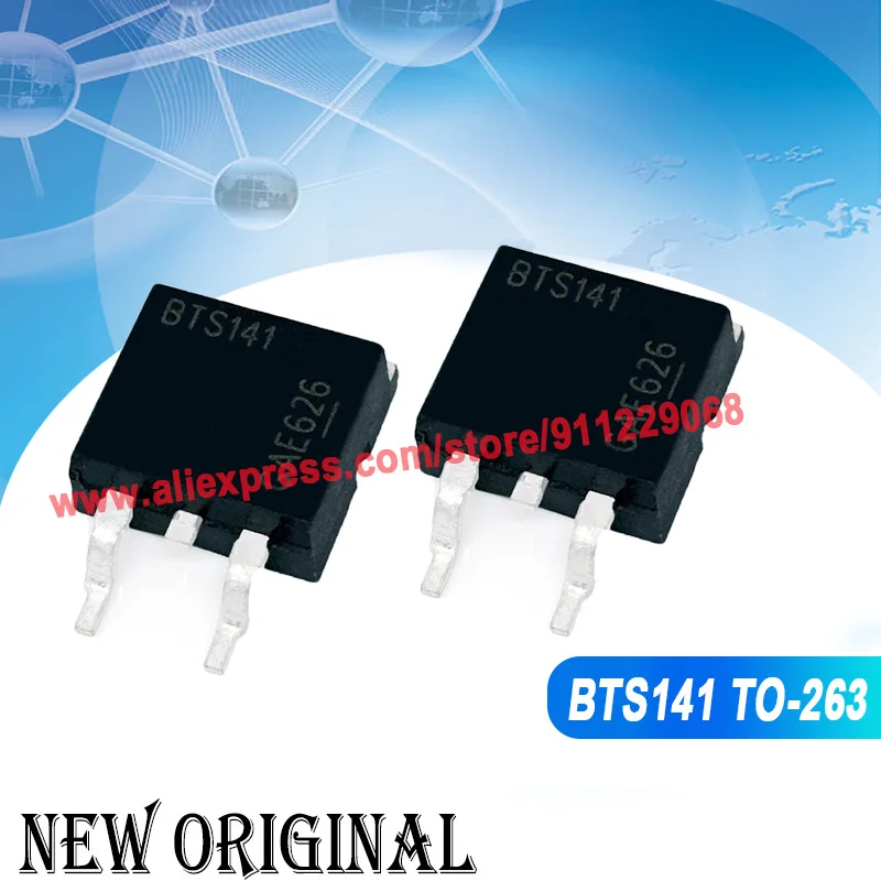 (5 Pieces) BTS141  TO-263 60V 25A / BTS282Z 49V 80A TO-263-7 / BTS411T BTS307 65V 1.7A TO-263 