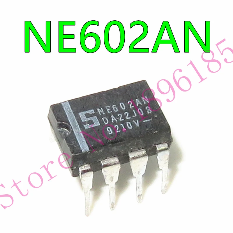 1pcs/lot NE602AN NE602 DIP-8 In Stock DOUBLE BALANCED MIXER AND OSCILLATOR