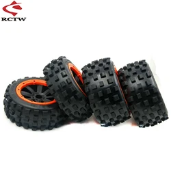 Front or Rear Wheel Tyres Assembly Set for 1/5 MADMAX HPI ROFUN ROVAN KM BAJA 5B TRUCK RC CAR TOYS PARTS