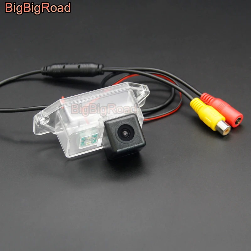 BigBigRoad Vehicle Wireless Rear View Reversing Camera HD Color Image Waterproof For Mitsubishi EVO IO 8 9 10 Eclipse Evolution view 3