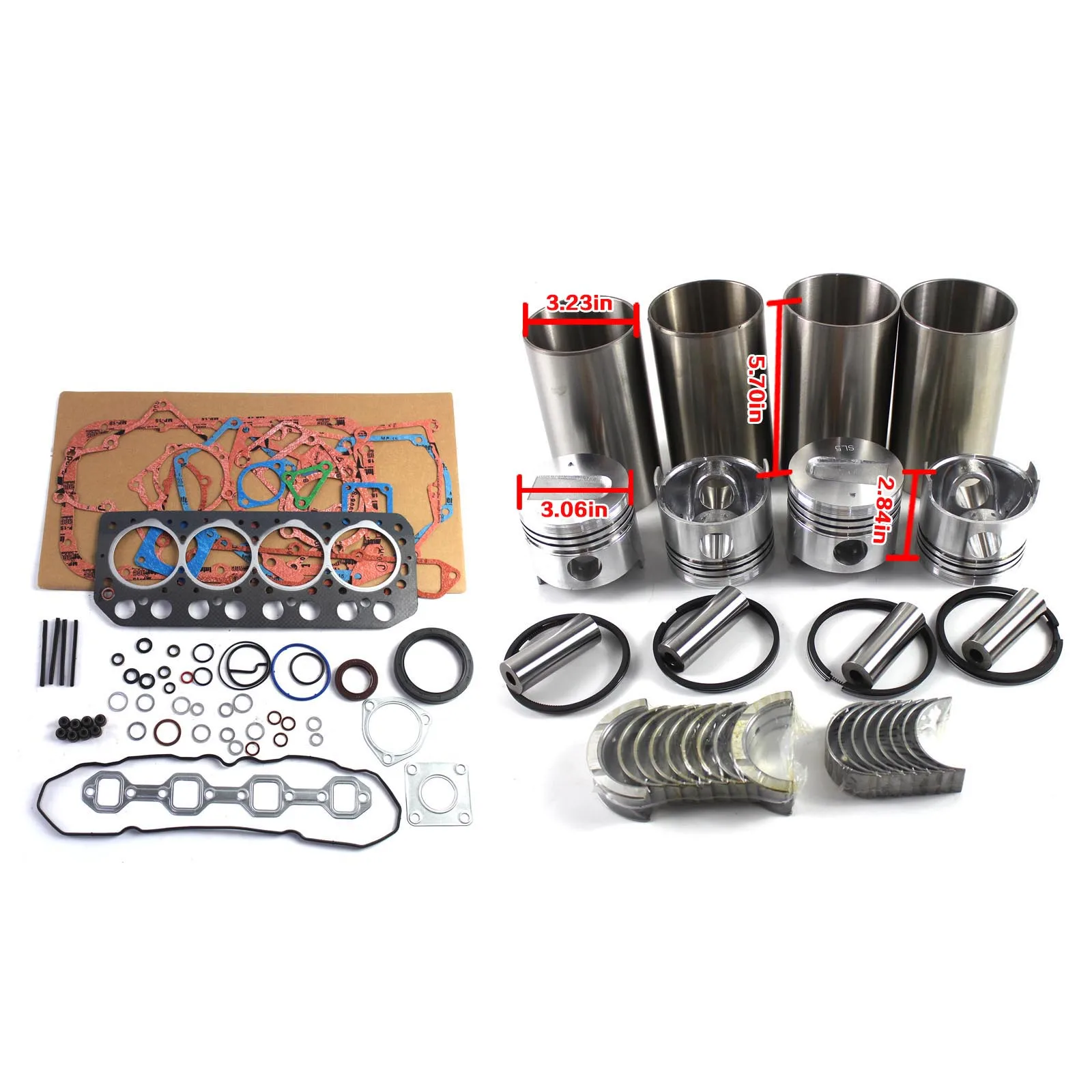 

S4L S4L2 Engine Overhaul Rebuild Kit for Engine 304CR Excavator