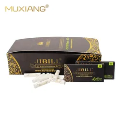 RU MUXIANG JIBILL 10/50/100/250 Pcs 8mm Activate Carbon Filter Smoking Pipe Filters Element Smoking  Parts， For 9mm Smoking Pipe