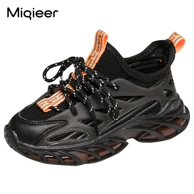 Young Kids Sneakers Mesh Breathable Non Slip Comfortable Big Girls Walking Running Sports Shoes Children Footwear Tenis Infantil